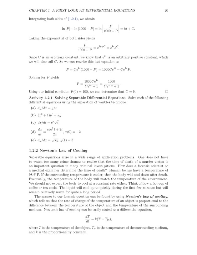 The Ordinary Differential Equations Project - Page 20