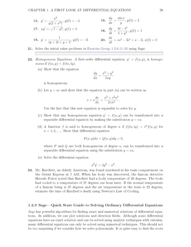 The Ordinary Differential Equations Project - Page 29