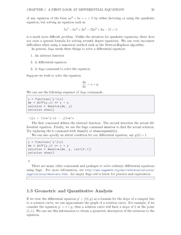 The Ordinary Differential Equations Project - Page 30