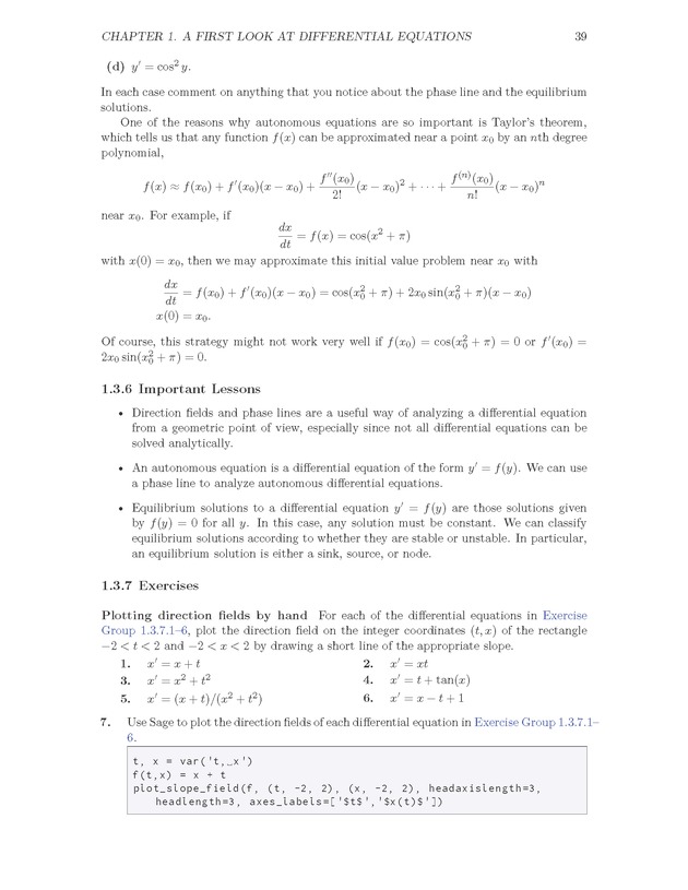 The Ordinary Differential Equations Project - Page 39