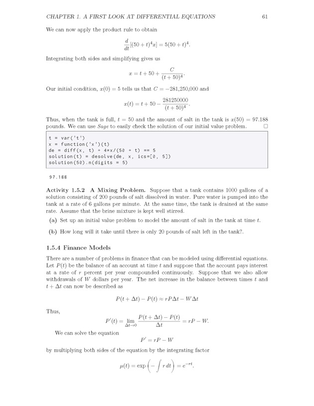 The Ordinary Differential Equations Project - Page 61