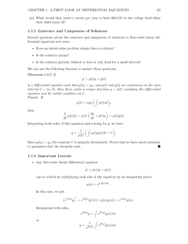 The Ordinary Differential Equations Project - Page 63