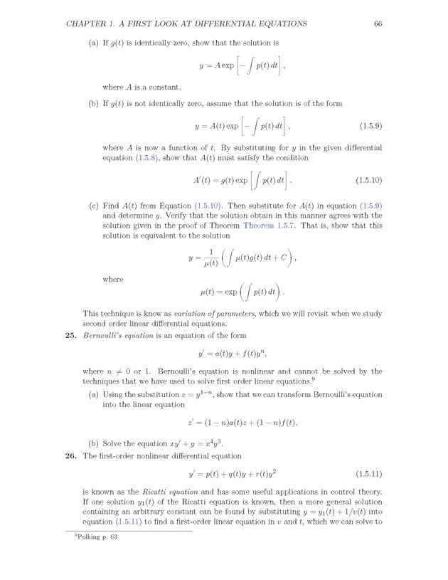 The Ordinary Differential Equations Project - Page 66