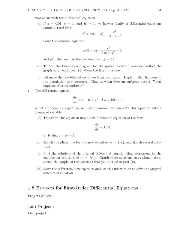 The Ordinary Differential Equations Project - Page 84