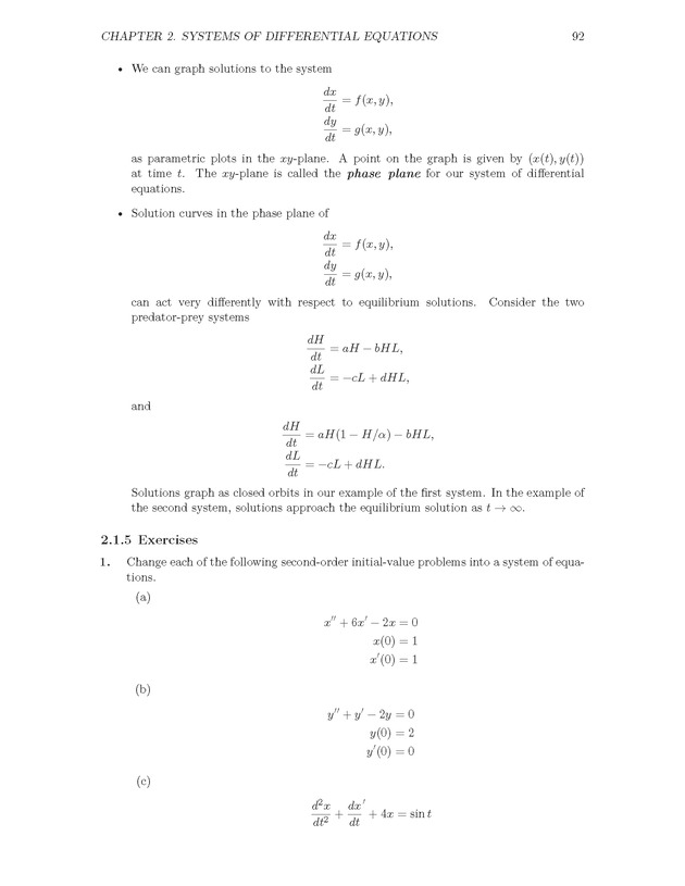 The Ordinary Differential Equations Project - Page 92