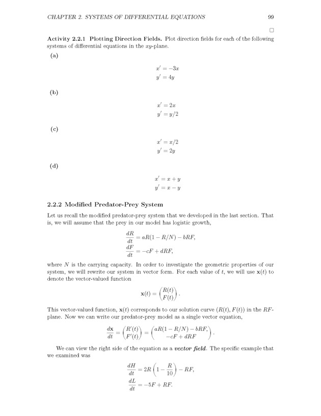 The Ordinary Differential Equations Project - Page 99