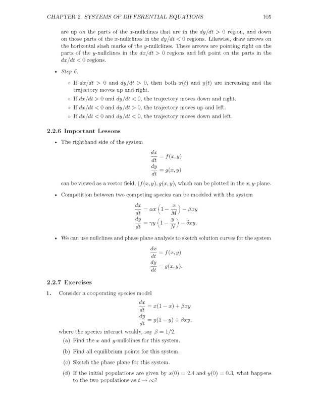 The Ordinary Differential Equations Project - Page 105