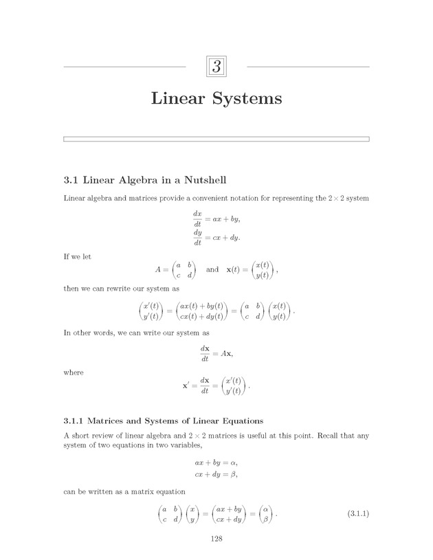 The Ordinary Differential Equations Project - Page 128