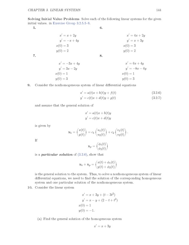The Ordinary Differential Equations Project - Page 144