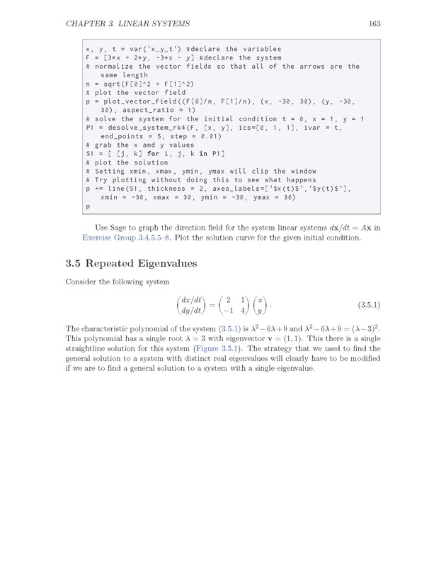 The Ordinary Differential Equations Project - Page 163