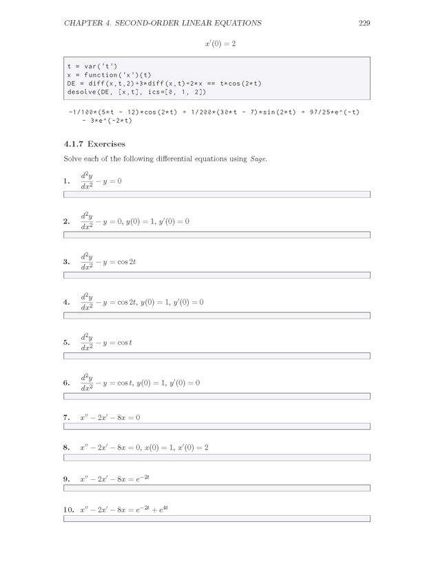 The Ordinary Differential Equations Project - Page 229