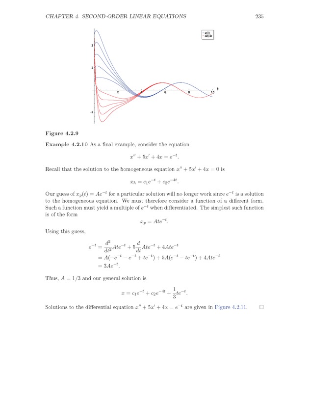 The Ordinary Differential Equations Project - Page 235