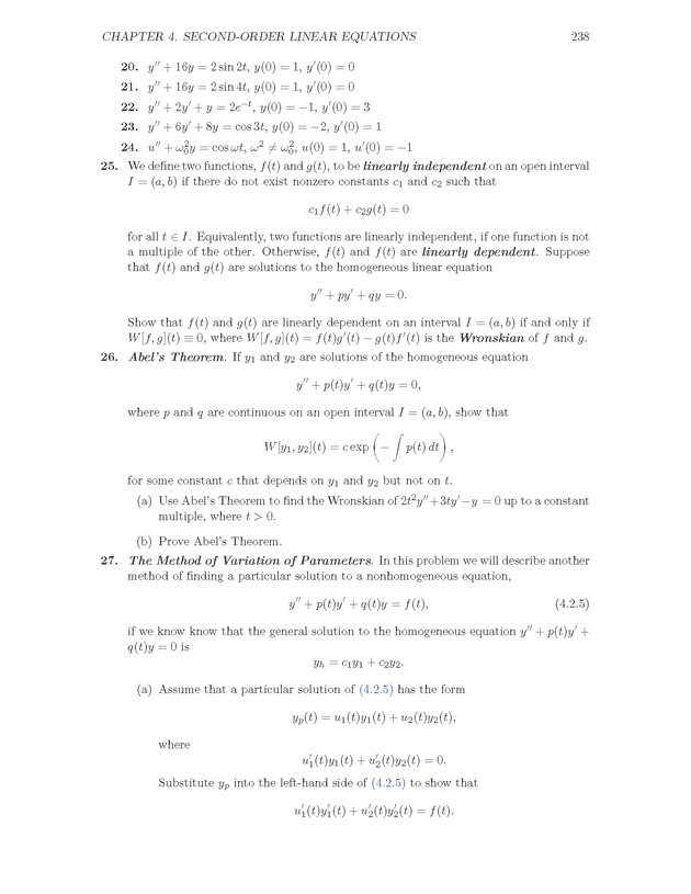 The Ordinary Differential Equations Project - Page 238