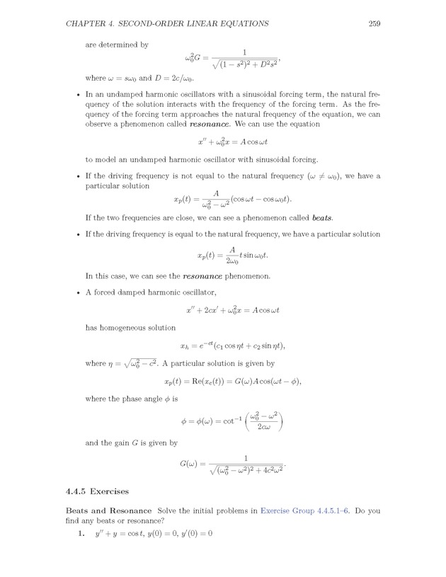 The Ordinary Differential Equations Project - Page 259
