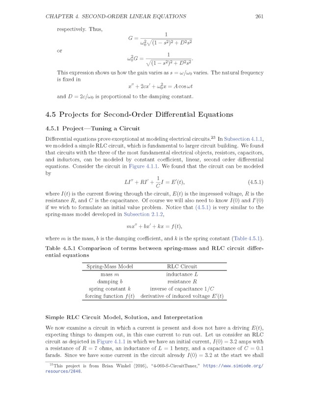The Ordinary Differential Equations Project - Page 261
