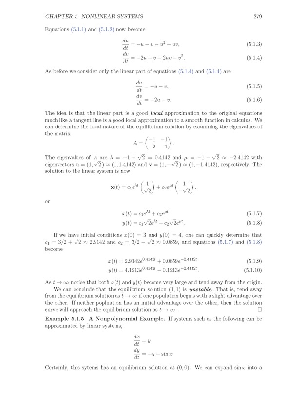 The Ordinary Differential Equations Project - Page 279