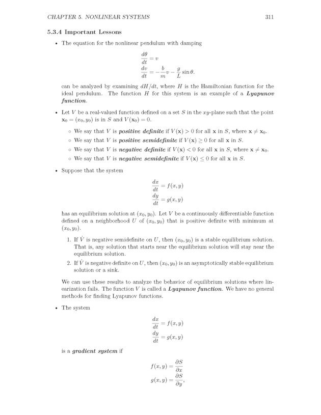 The Ordinary Differential Equations Project - Page 311