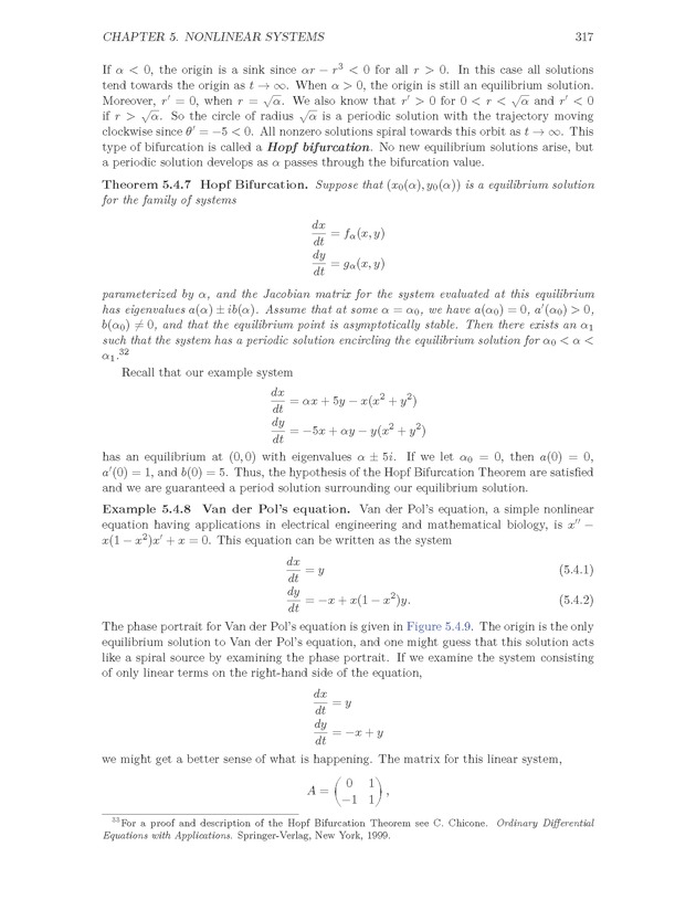 The Ordinary Differential Equations Project - Page 317