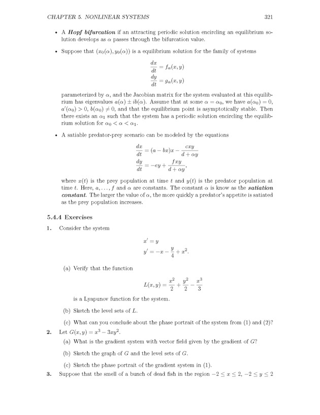 The Ordinary Differential Equations Project - Page 321