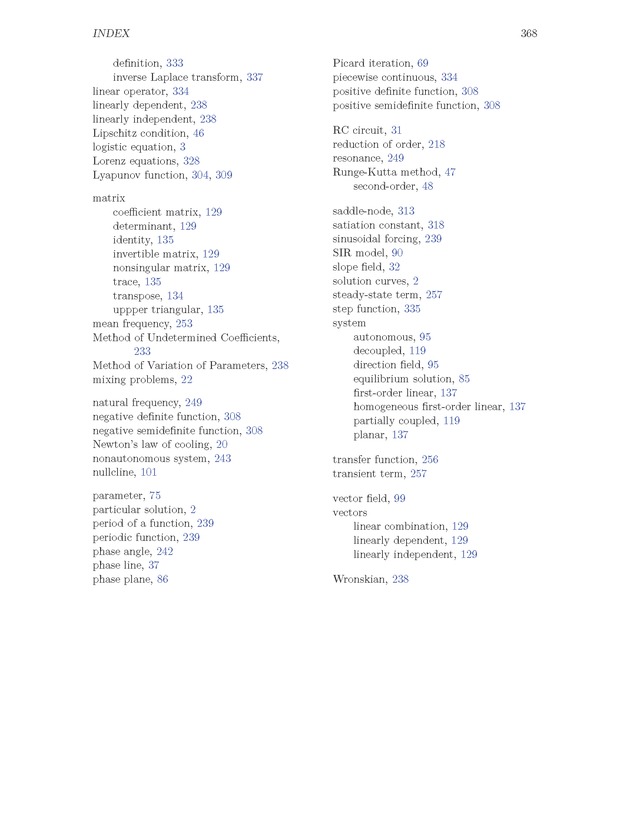 The Ordinary Differential Equations Project - Page 368