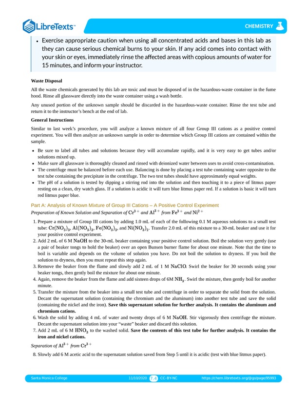 Online Chemistry Lab Manual - Page 259
