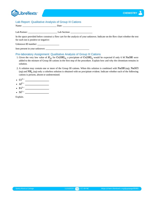Online Chemistry Lab Manual - Page 261