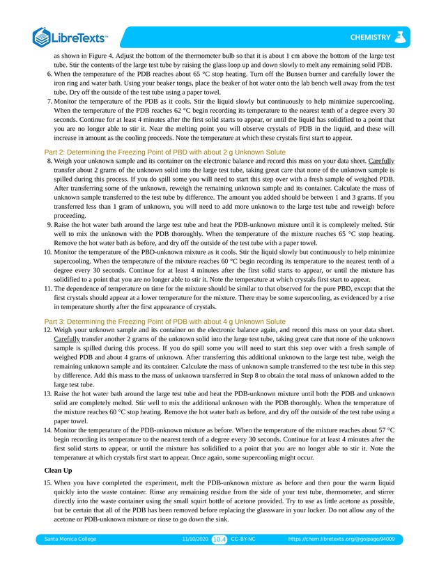Online Chemistry Lab Manual - Page 272