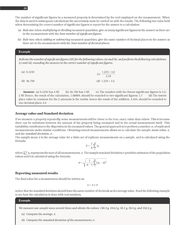 Experiments in College Chemistry I - Volumetric Measurements 1