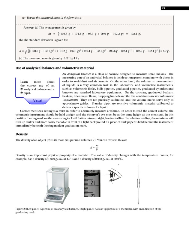 Experiments in College Chemistry I - Volumetric Measurements 2