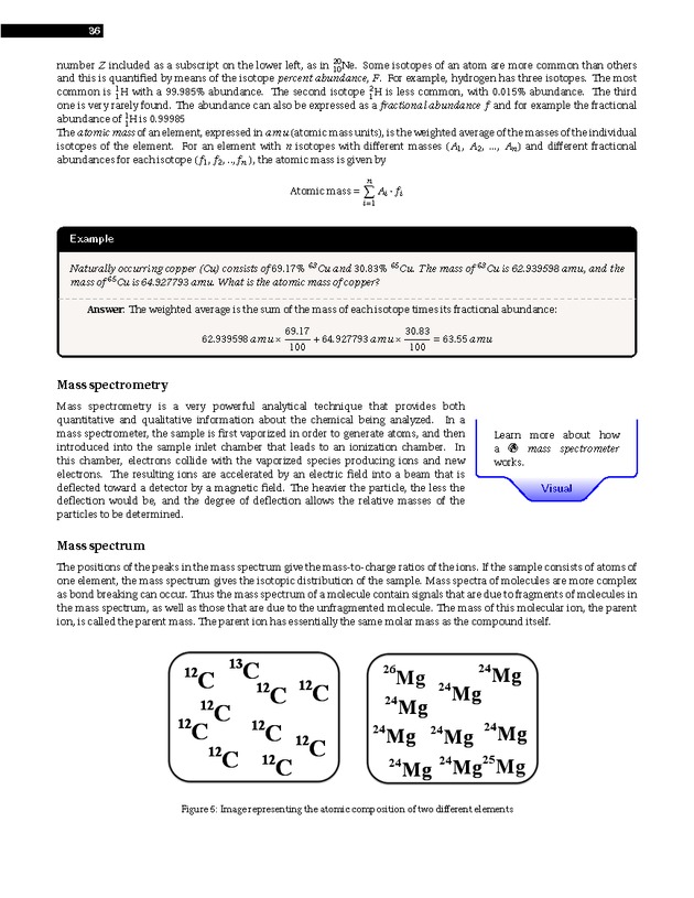 Experiments in College Chemistry I - Mass Spectrometry 2