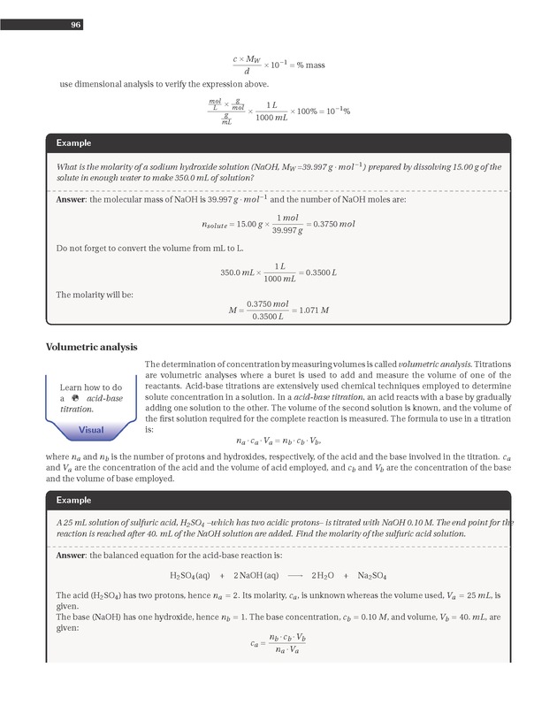 Experiments in College Chemistry I - Titration of a Weak Acid 2
