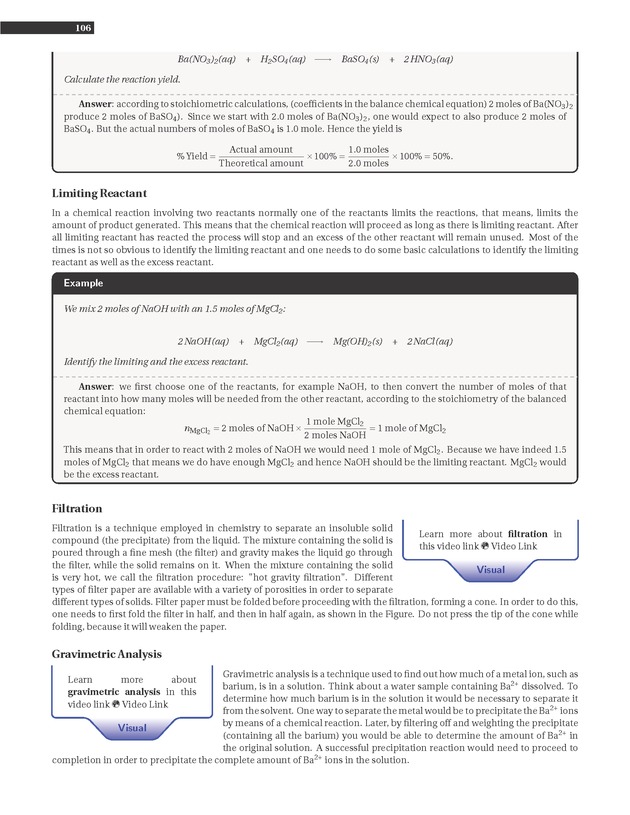 Experiments in College Chemistry I - Gravimetry 2