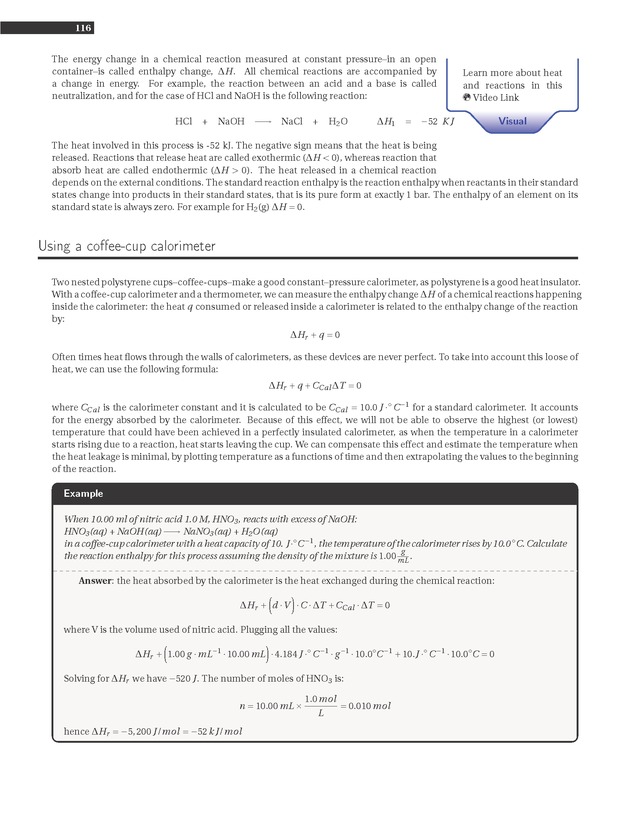 Experiments in College Chemistry I - Heat of nuetralization 2