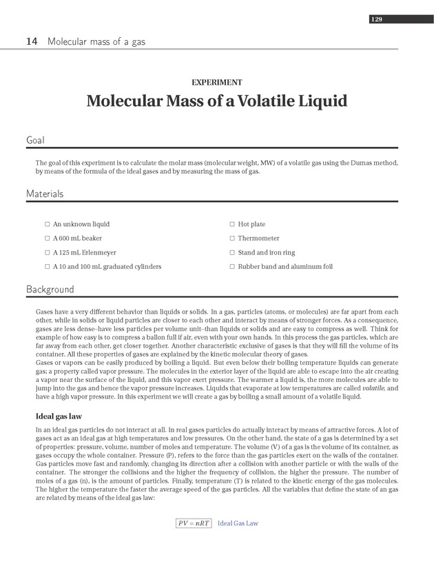 Experiments in College Chemistry I - Heat of nuetralization 15