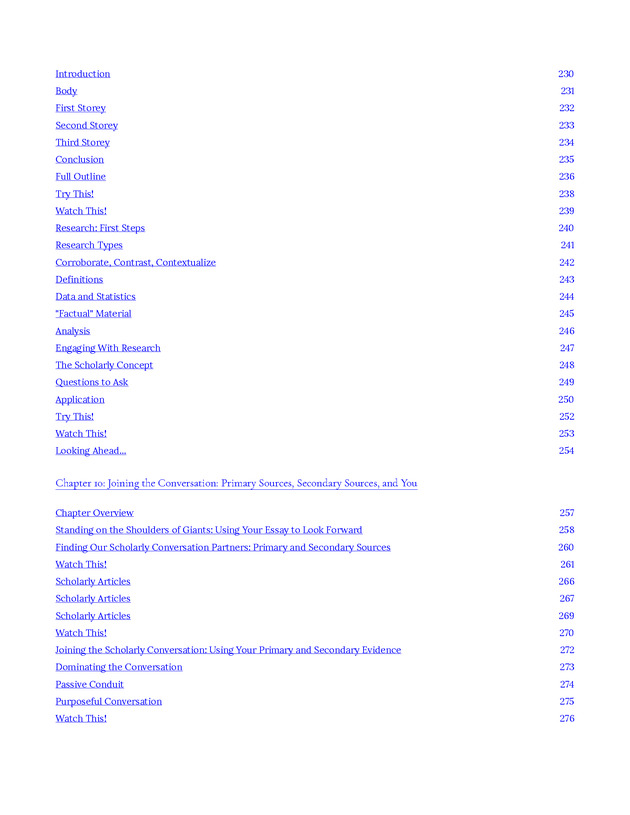 Write Here, Right Now: An Interactive Introduction to Academic Writing and Research - Table of Contents 5