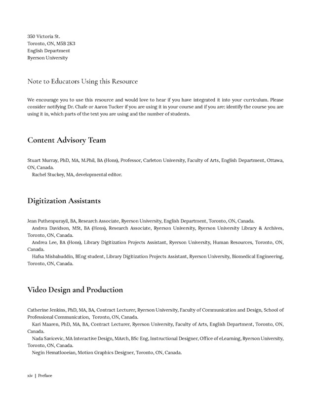Write Here, Right Now: An Interactive Introduction to Academic Writing and Research - Preface 2