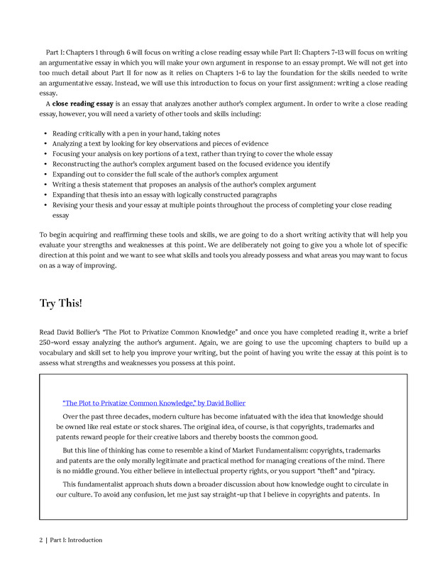Write Here, Right Now: An Interactive Introduction to Academic Writing and Research - Page 2
