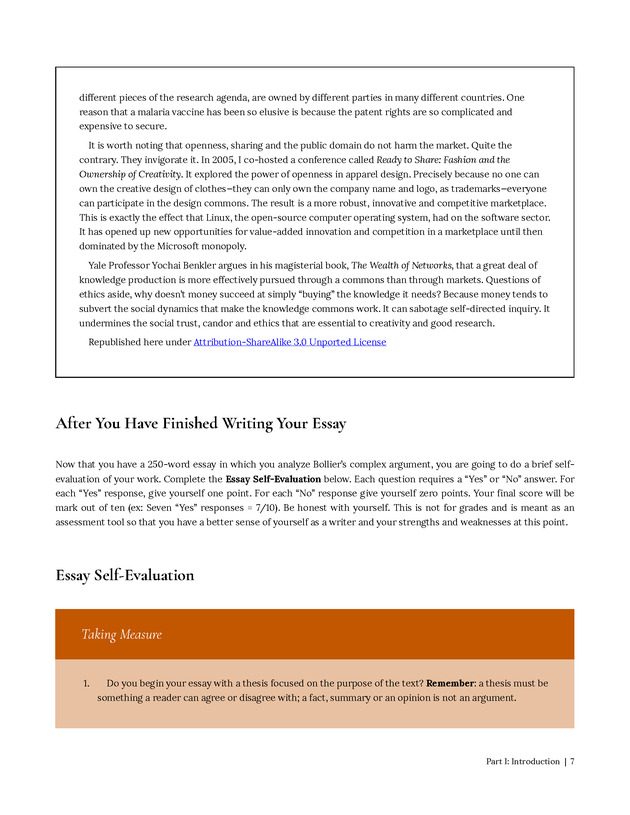 Write Here, Right Now: An Interactive Introduction to Academic Writing and Research - Page 7