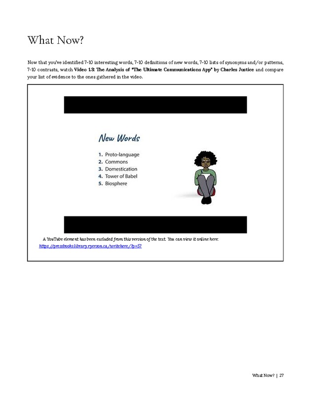 Write Here, Right Now: An Interactive Introduction to Academic Writing and Research - Page 27