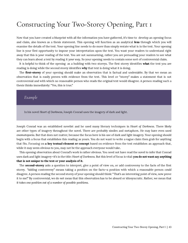 Write Here, Right Now: An Interactive Introduction to Academic Writing and Research - Page 43