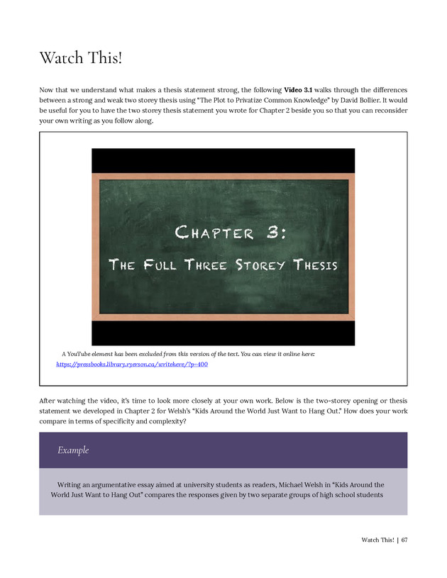 Write Here, Right Now: An Interactive Introduction to Academic Writing and Research - Page 67