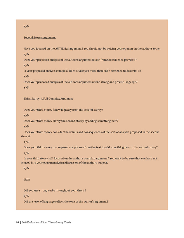 Write Here, Right Now: An Interactive Introduction to Academic Writing and Research - Page 86