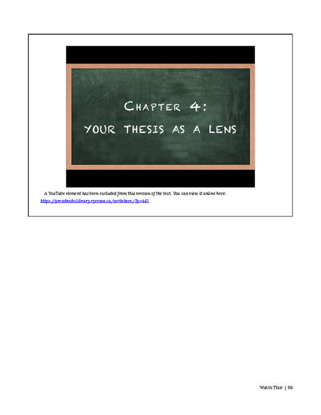 Write Here, Right Now: An Interactive Introduction to Academic Writing and Research - Page 89