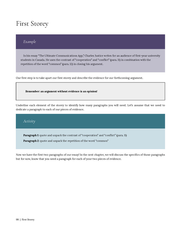 Write Here, Right Now: An Interactive Introduction to Academic Writing and Research - Page 98