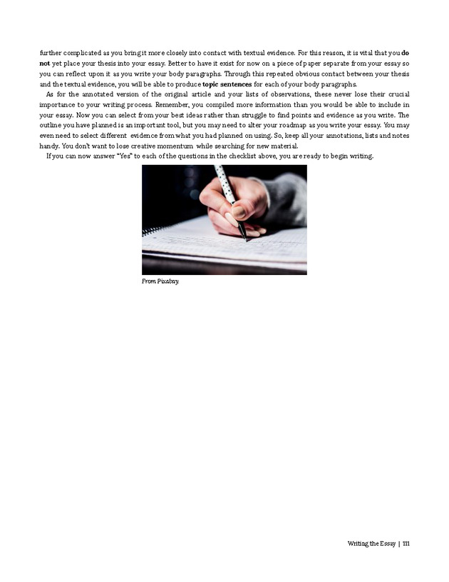 Write Here, Right Now: An Interactive Introduction to Academic Writing and Research - Page 111