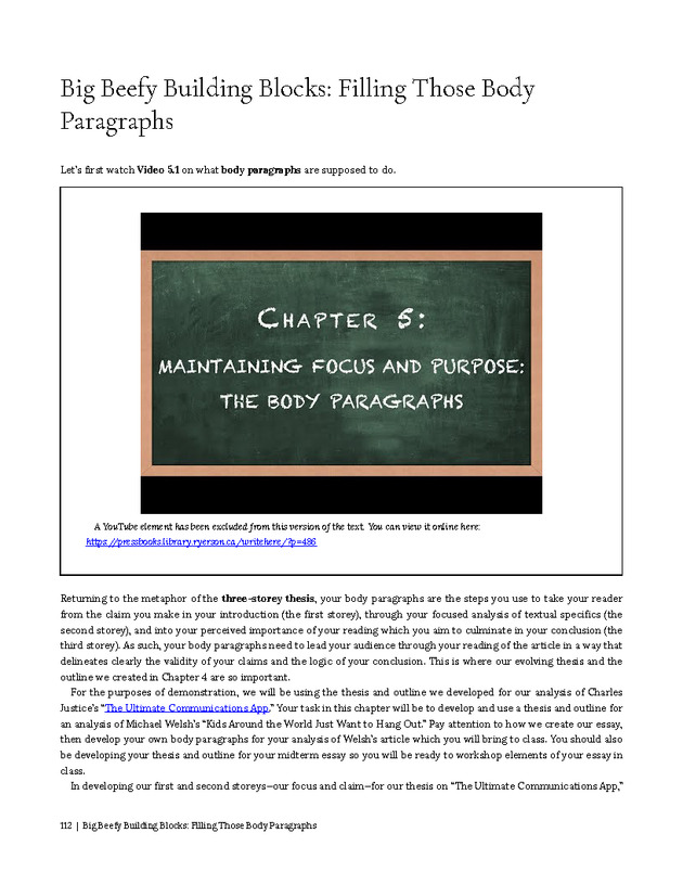 Write Here, Right Now: An Interactive Introduction to Academic Writing and Research - Page 112