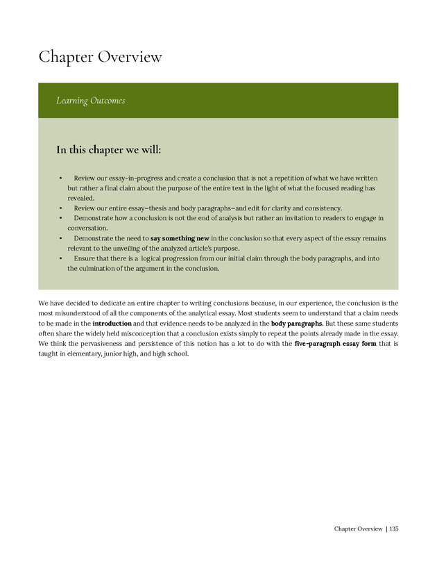 Write Here, Right Now: An Interactive Introduction to Academic Writing and Research - Page 135