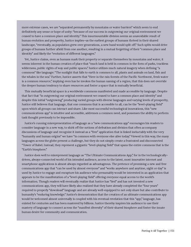 Write Here, Right Now: An Interactive Introduction to Academic Writing and Research - Page 153