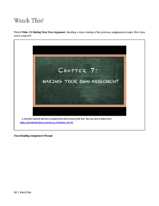 Write Here, Right Now: An Interactive Introduction to Academic Writing and Research - Page 162