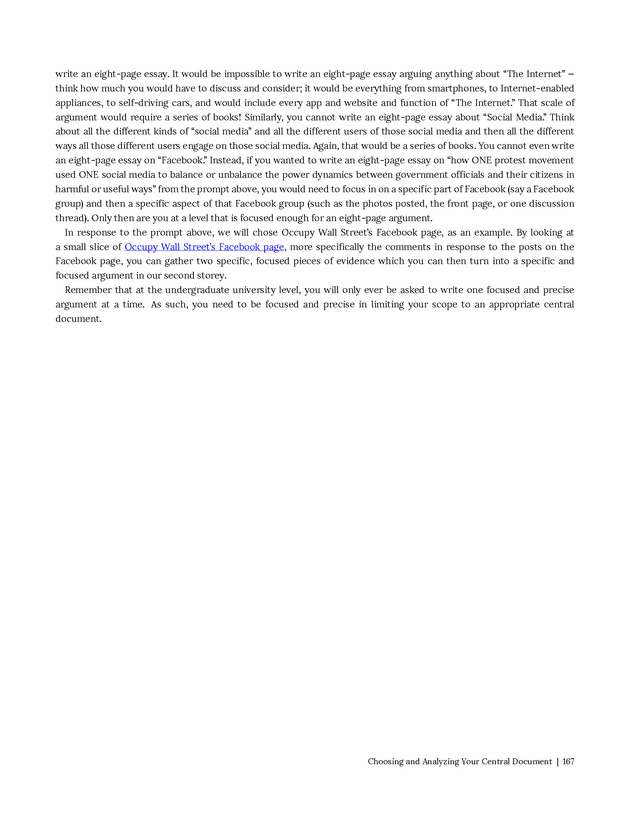 Write Here, Right Now: An Interactive Introduction to Academic Writing and Research - Page 167